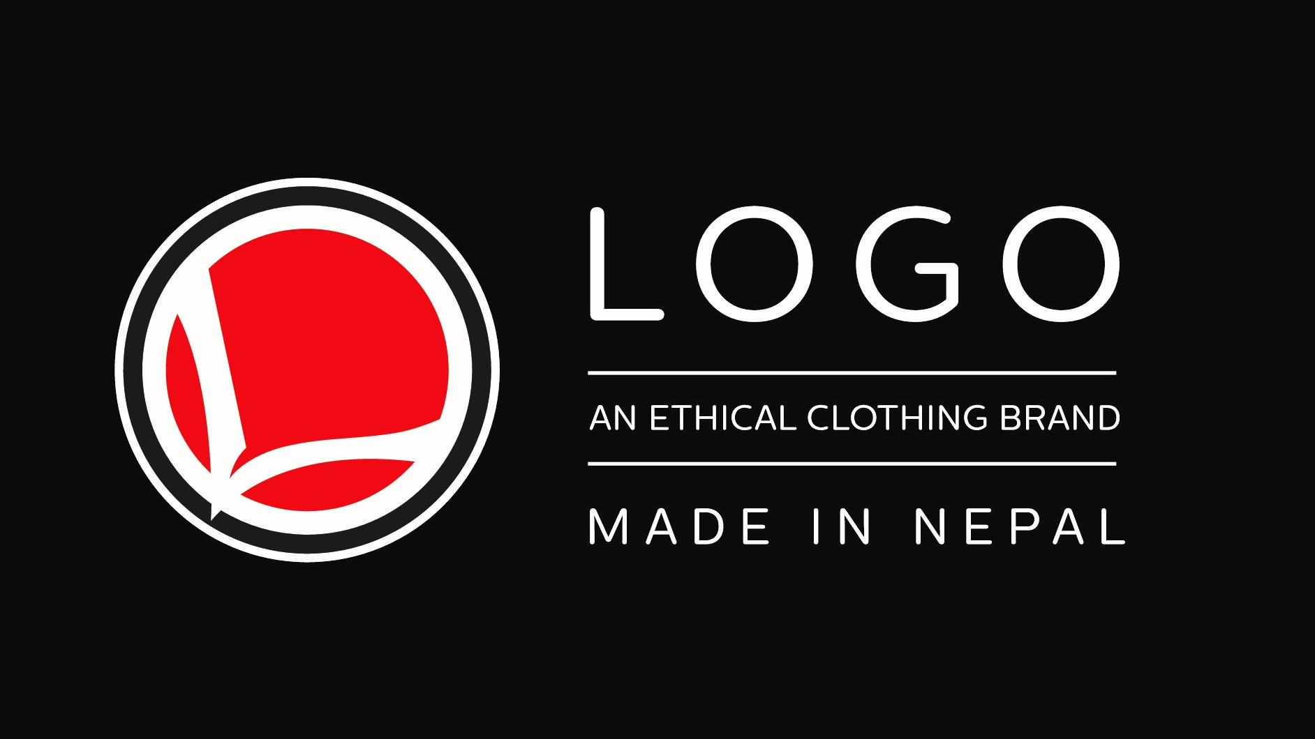 LOGO, Ethical Clothing Brand. Made In Nepal
